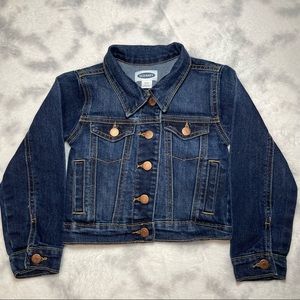 Old Navy toddler girl Jean Jacket size 5/ Like New